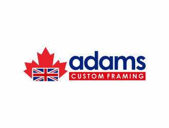 Adams Custom Framing logo design by santrie
