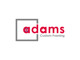 Adams Custom Framing logo design by ammad