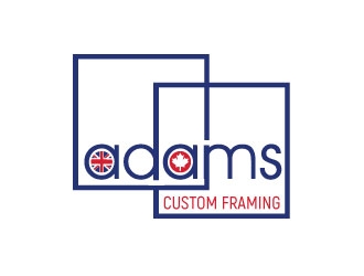 Adams Custom Framing logo design by Foxcody