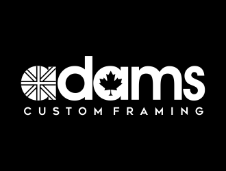 Adams Custom Framing logo design by AisRafa