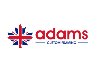 Adams Custom Framing logo design by cintoko