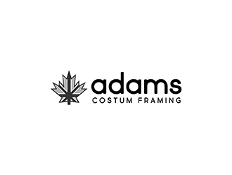 Adams Custom Framing logo design by bwdesigns