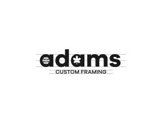 Adams Custom Framing logo design by haidar