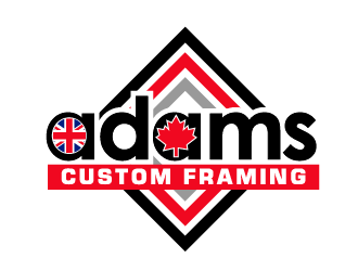 Adams Custom Framing logo design by THOR_
