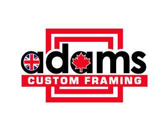 Adams Custom Framing logo design by THOR_