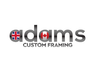 Adams Custom Framing logo design by AYATA