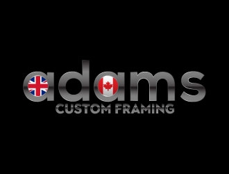 Adams Custom Framing logo design by AYATA