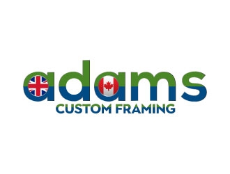 Adams Custom Framing logo design by AYATA