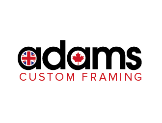 Adams Custom Framing logo design by czars