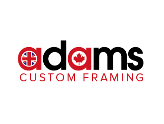 Adams Custom Framing logo design by czars