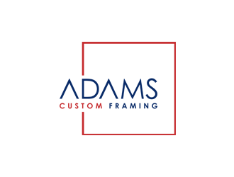 Adams Custom Framing logo design by Edi Mustofa
