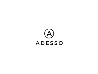 Adesso logo design by logitec