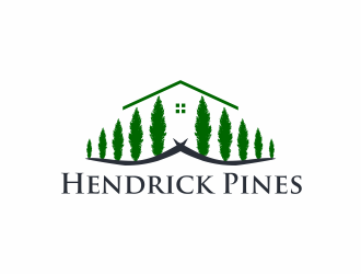 Hendrick Pines logo design by santrie
