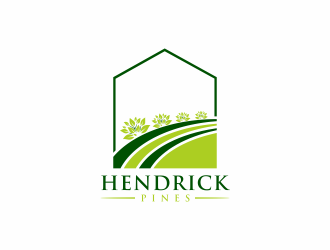 Hendrick Pines logo design by santrie