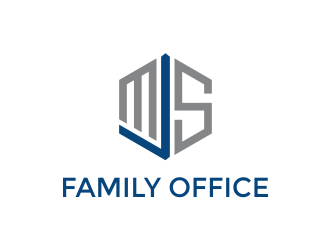 MJS  Family Office logo design by Girly