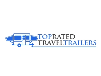 Top Rated Travel Trailers logo design by shravya