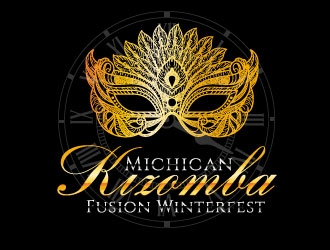 Michigan Kizomba Fusion Winterfest logo design by AYATA