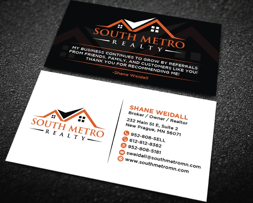 South Metro Realty logo design by Boomstudioz