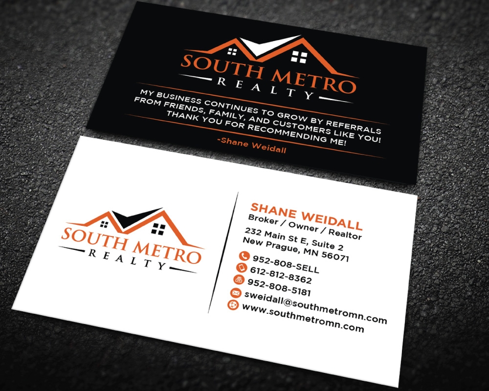 South Metro Realty logo design by Boomstudioz