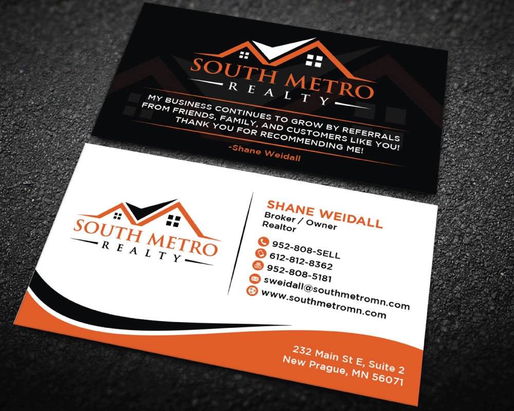 South Metro Realty logo design by Boomstudioz