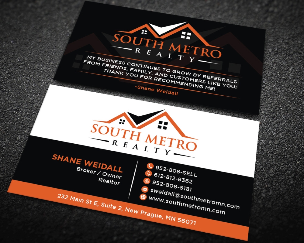 South Metro Realty logo design by Boomstudioz