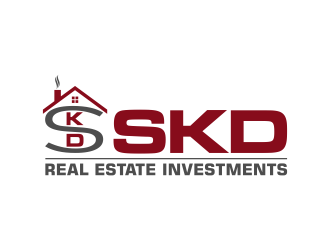 skd real estate investments logo design by pakNton