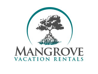 Mangrove Vacation Rentals logo design by BeDesign