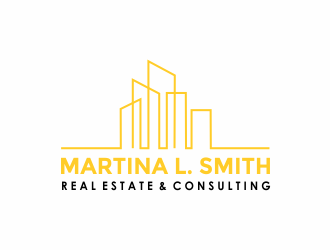 Martina L. Smith Real Estate & Consulting logo design by Girly