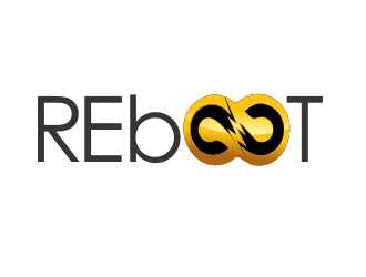 REbOOT logo design by YONK