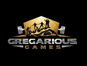 Gregarious Games logo design by DreamLogoDesign