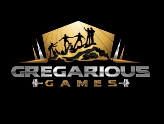 Gregarious Games logo design by DreamLogoDesign