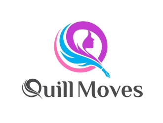 Quill Moves logo design by alfais