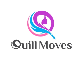 Quill Moves logo design by alfais