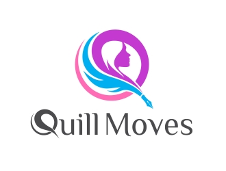 Quill Moves logo design by alfais