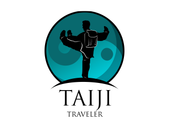Taiji Traveler logo design by rahimtampubolon