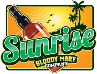 sunrise bloody mary company logo design by Suvendu
