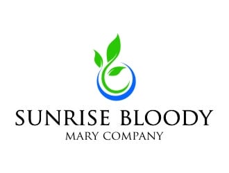 sunrise bloody mary company logo design by jetzu