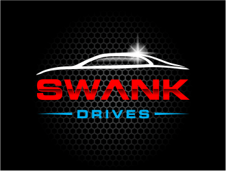 Swank Drives logo design by Girly