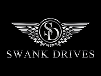 Swank Drives logo design by MAXR