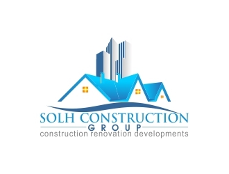 Solh Construction Group  logo design by amazing