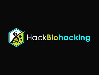 HackBiohacking.com logo design by createdesigns