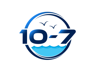 10-7 logo design by BeDesign