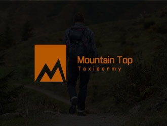 Mountain Top Taxidermy logo design by GrafixDragon