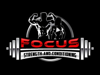 Focus Strength and Conditioning logo design by daywalker