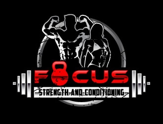 Focus Strength and Conditioning logo design by daywalker