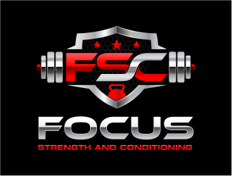 Focus Strength and Conditioning logo design by mutafailan