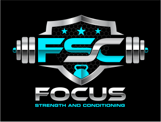 Focus Strength and Conditioning logo design by mutafailan