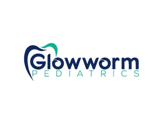 Glowworm Pediatrics logo design by fawadyk