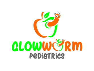 Glowworm Pediatrics logo design by ingepro