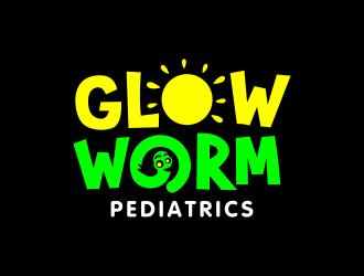 Glowworm Pediatrics logo design by ingepro